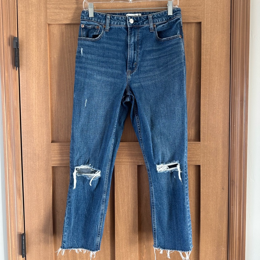 Abercrombie & Fitch The Skinny High Rise Curve jeans size 8
